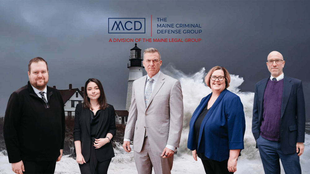 Cumberland Maine Criminal Defense Lawyers at The Maine Criminal Defense Group led by William Bly.